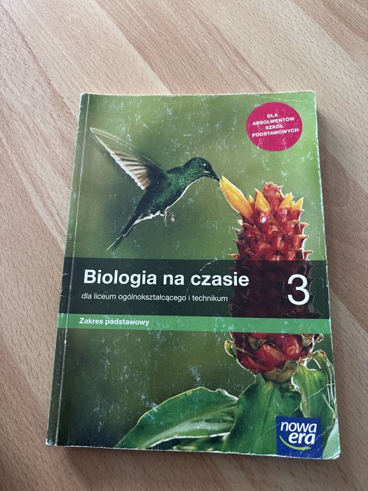 Biologia na czasie 3 podrecznik zakres podstawowy