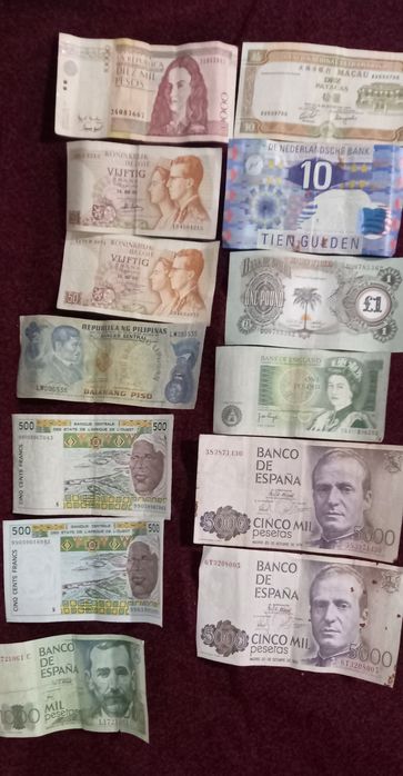 Vendo, notas moedas estrangeiro, antiquities colectibles