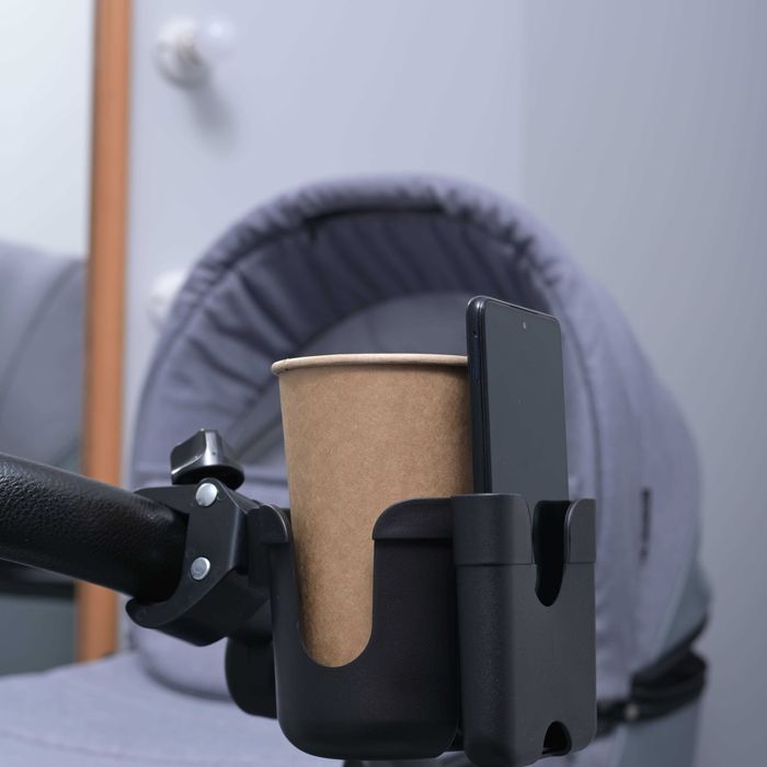 Універсальний підстаканник для бутилок, з кріпленням для телефону