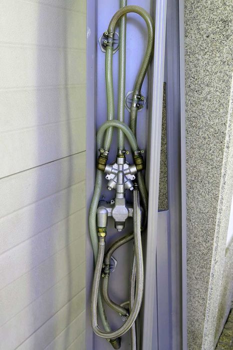 Chuveiro Marca Italiana (system-Pool) massagens, jatos de agua