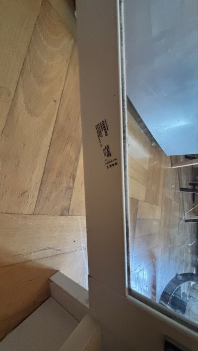 Drzwi szklane Billy Oxberg IKEA 40x192