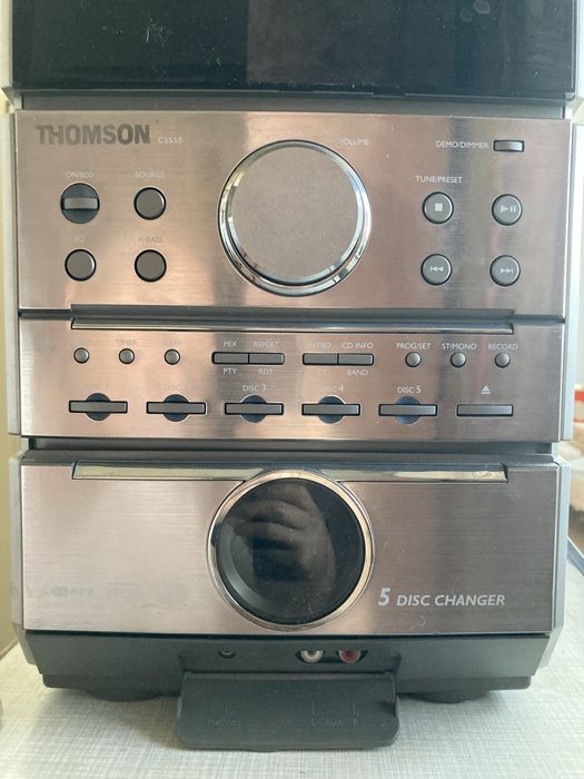 Thomson аудіо мінісистема CS550 Titanium Plated Woofer