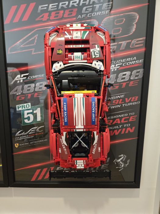 Quadro decorativo ferrari lemans