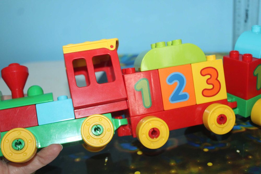Лего дупло Поїзд і цифри. Все оригінал. 10847 lego duplo: 420 грн ...