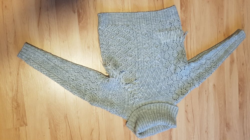 Z dzianiny ciepły golf z kominem marki Reserved rozmiar M/L