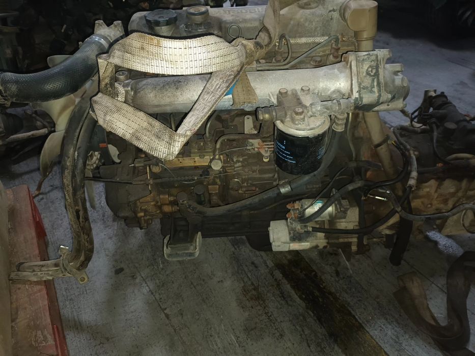 Motor e caixa mitsubishi canter fe 444 ref. 4D31