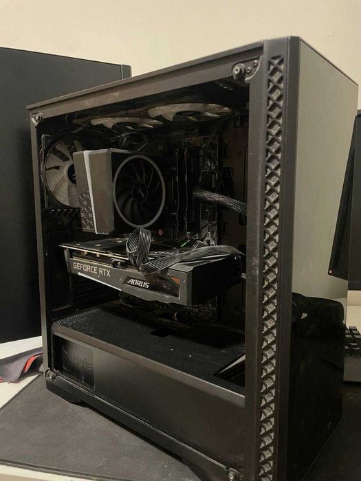 ИГРОВОЙ ПК ! RTX 3060 TI + Intel 7 9700 32GB RAM 1ТБ HDD 512Gb SSD