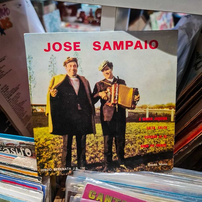 Vinil Single José Sampaio – Disco Serenata J.S. 131 (45 RPM) – VG+