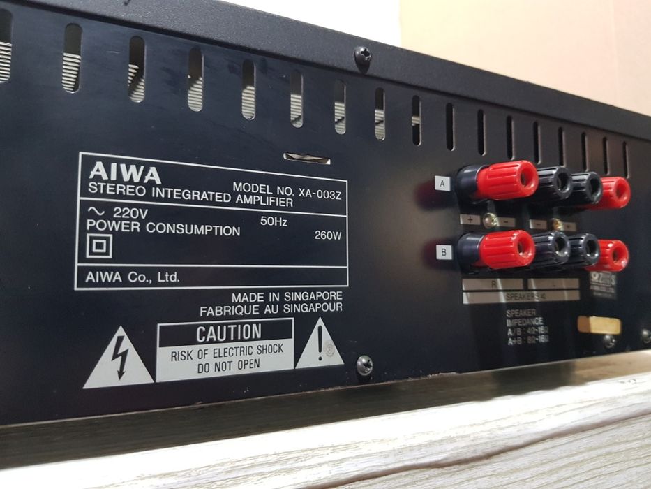 Стерео усилитель/підсилювач Aiwa XA-003 2х52Вт б/у з Німеччини +1