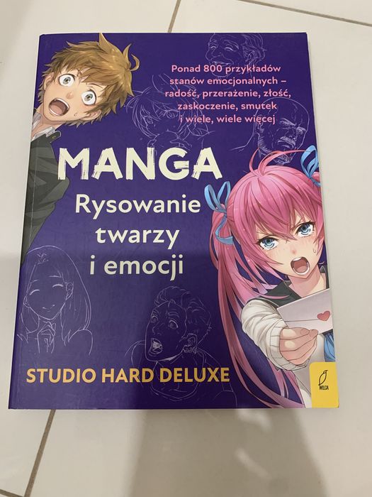 manga rysowanie twarzy i emocji