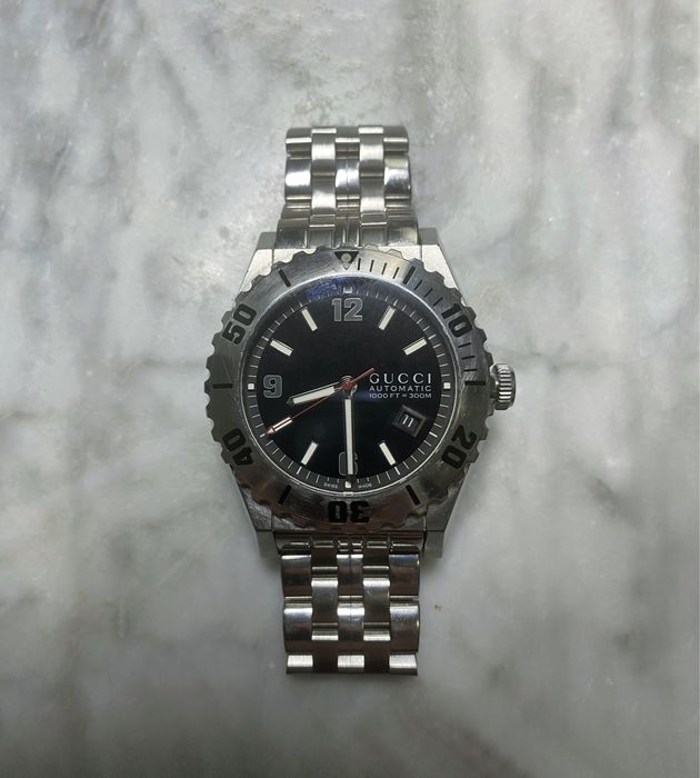 часы gucci pantheon authomathic diver 300m