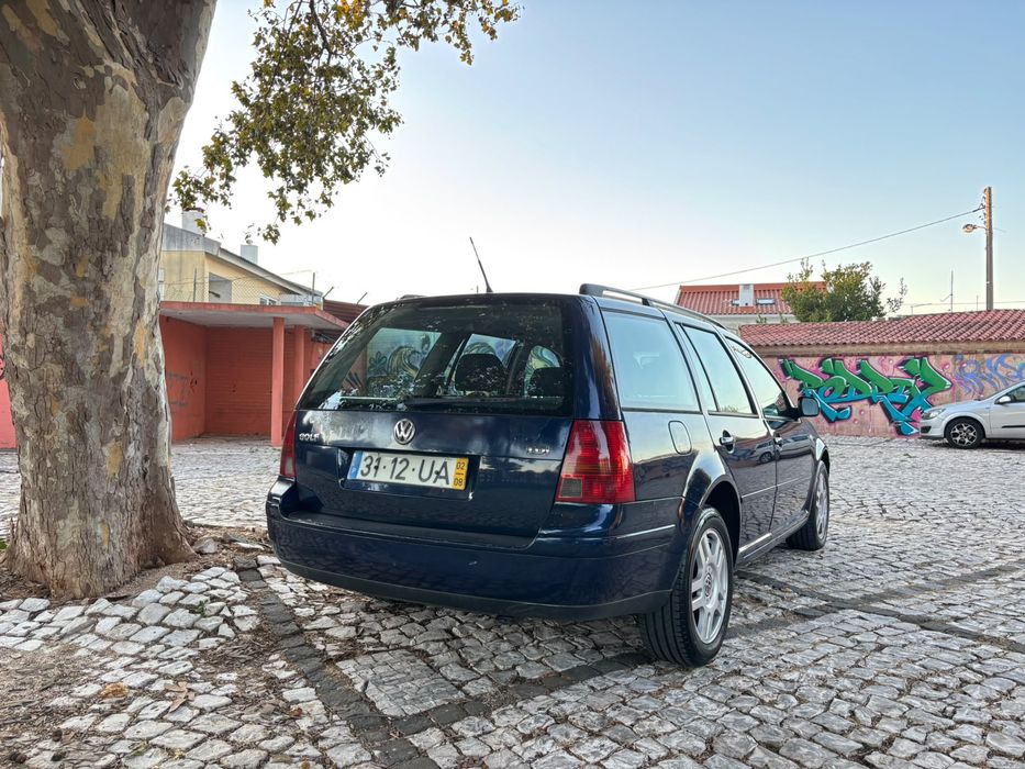 Vw Golf PD100 Variant 1.9TDi Nacional 2002 Versão 25 anos Super Fiavel e Economica AC a Gelar foto 5