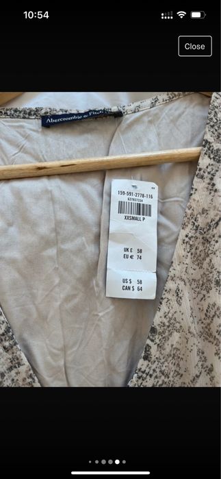 Vestido Abercrombie Novo