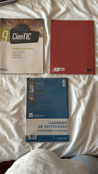 cadernos de atividade do 9 ano