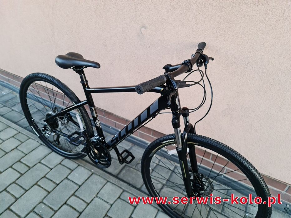 Rower męski crossowy SCOTT koła 28 SHIMANO ALTUS aluminium rabat