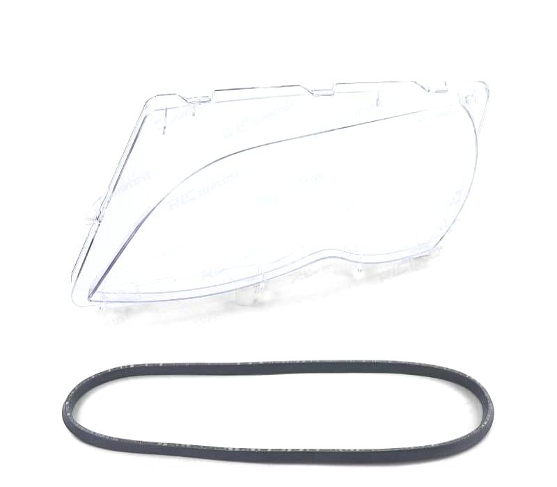VIDRO FARÓL OPTICA FRONTAL ESQUERDA BMW E46 BERLINA TOURING 01-05