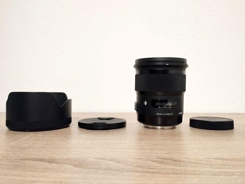 Sigma 50mm 1.4 ART (Mount Canon) - como nova