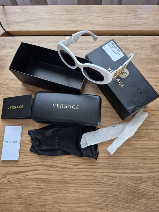 Окуляри нові Versace VE4426BU, білі, оригінал із США