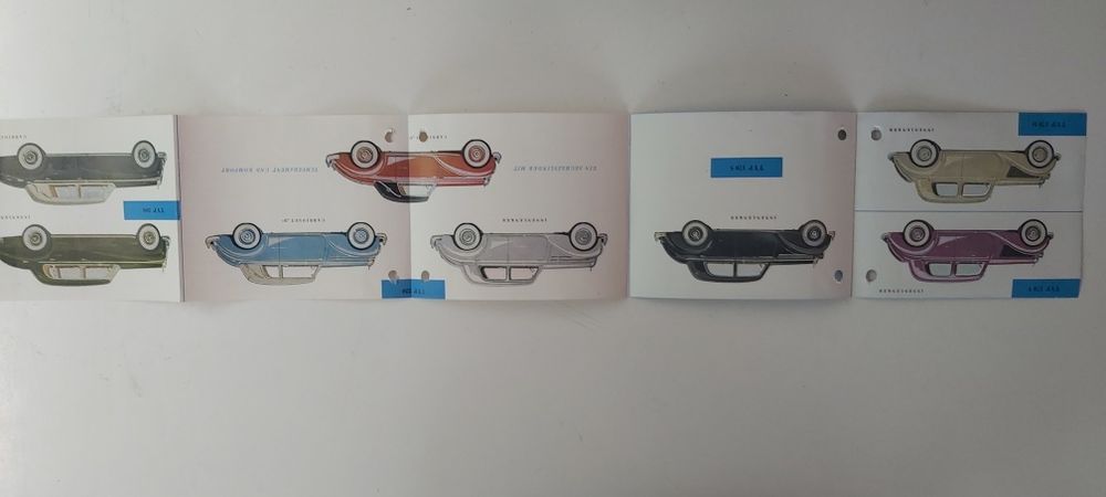 Catalogo, Programa de produçao Mercedes-Benz de 1951