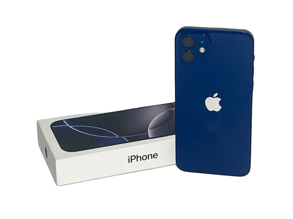 Telefon Apple iPhone 12 128GB Blue – bardzo dobry stan, sprawny