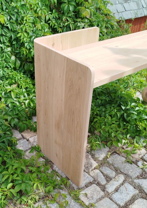 Biurko 160x 60 drewno drewno dębowe