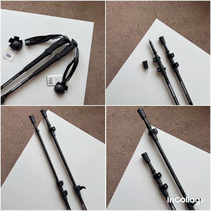 Трекінгові, туристичні палки Naturehike ST03 Snow Pro, black diamond