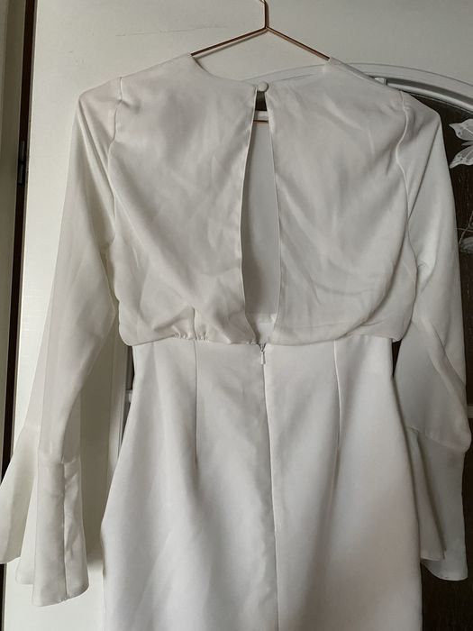 Biała sukienka xs asos