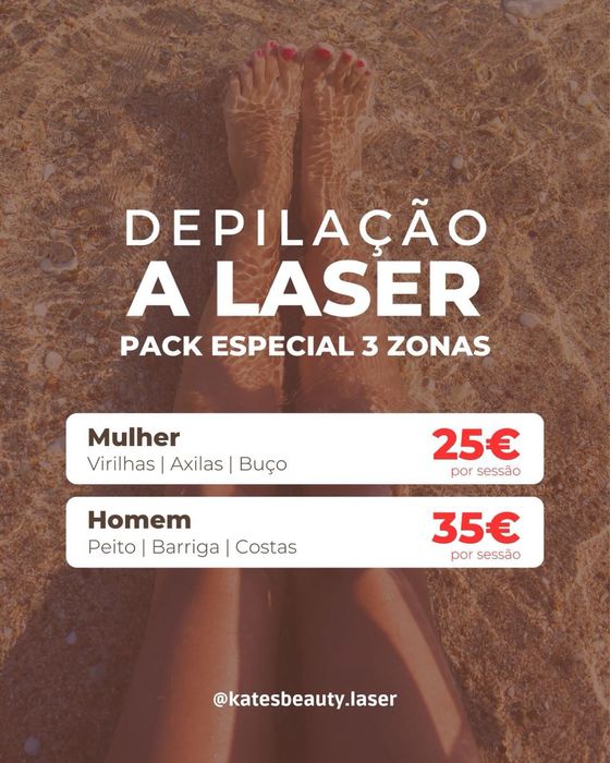 Depilacão Laser alta potência