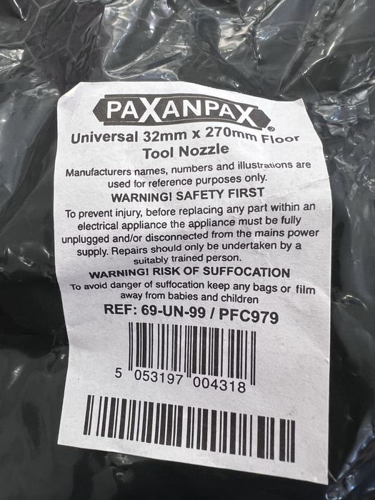 Kit universal acessórios aspirador 32mm, Paxanpax - NOVO