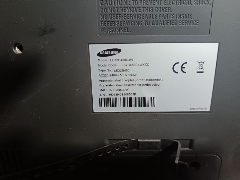 TV Samsung 80cms x 57,5 cms