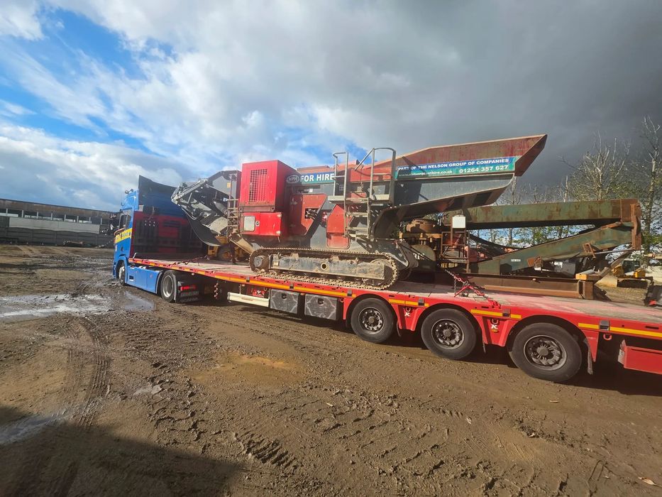 Powerscreen Nordman T-750  Hybrydowa Kruszarka Szczękowa WAGA Tylko 19 500 kg