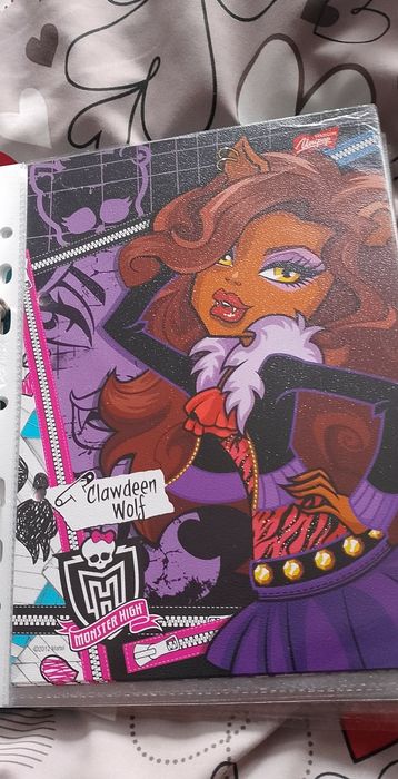 Karteczki do segregatora Monster High