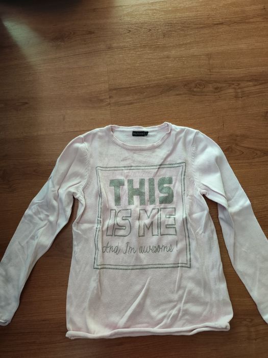 Camisola rosa para menina
