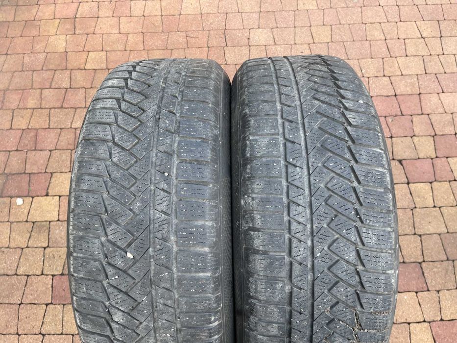 3815. Opony zimowe 235/55/19 Continental 5.5mm cena za 2szt