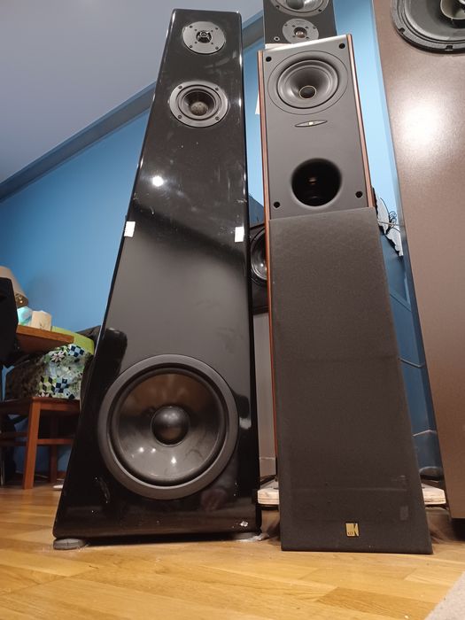 Colunas e Amplificadores para audiófilos