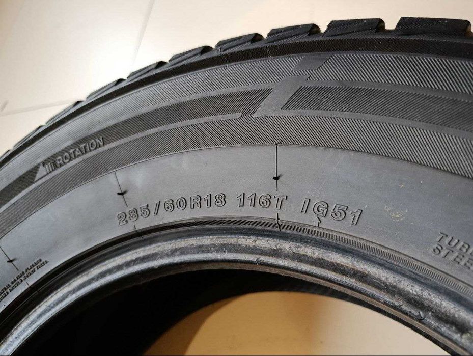 Комплект шин б/у 285/60R18 116T Yokohama Ice Guard IG51V