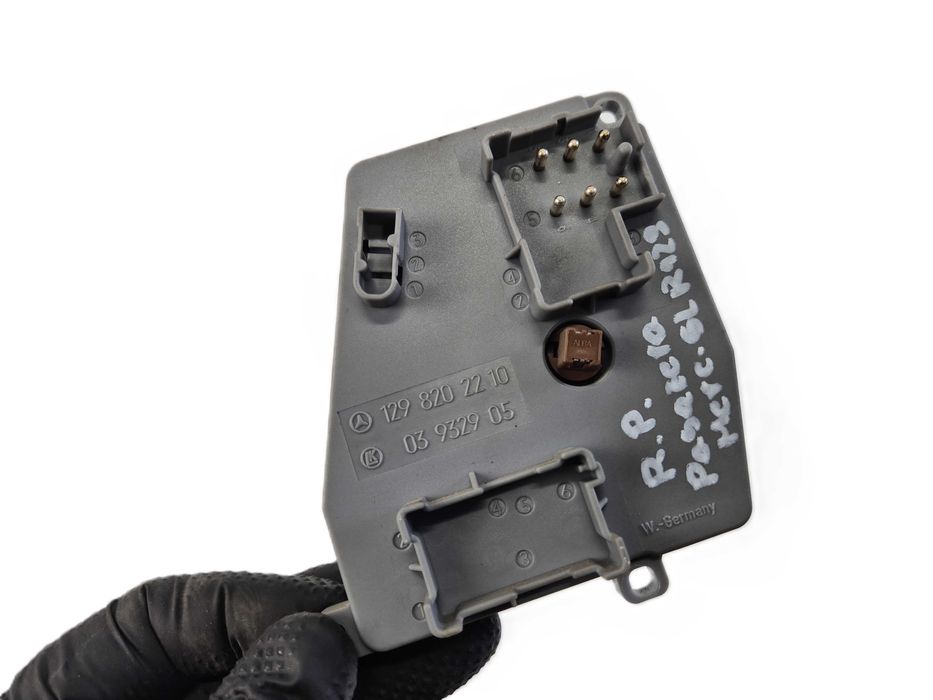 Przełącznik Fotela Prawy Przód Pasażera Mercedes SL R129 Europa