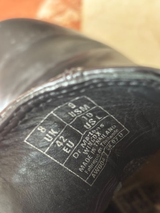 Dr.Martens wincox sztyblety skora naturalna r 42