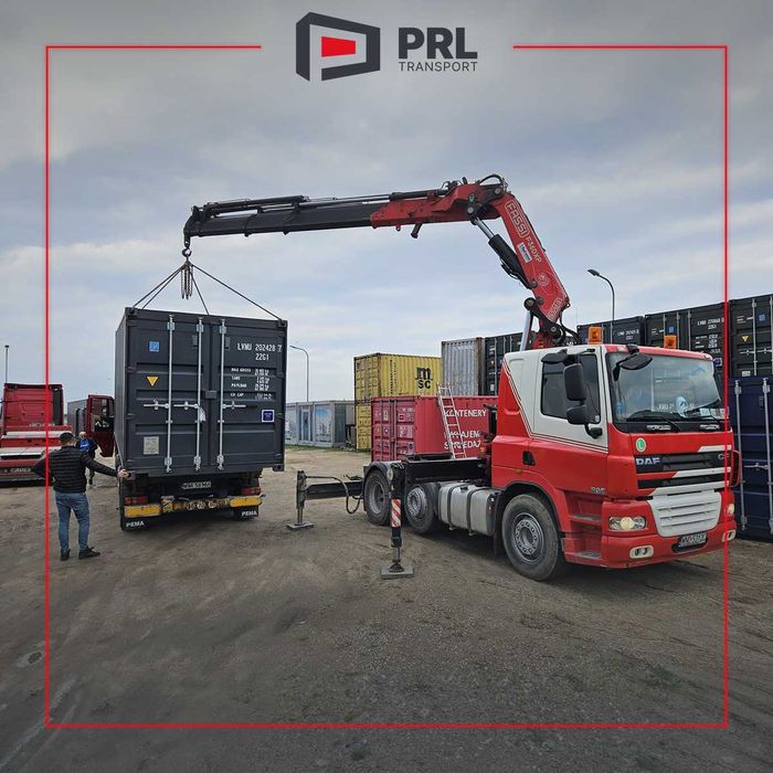 HDS Warszawa Dźwig Kontener REKLAMA Rozładunek   Legionowo   Chotomów