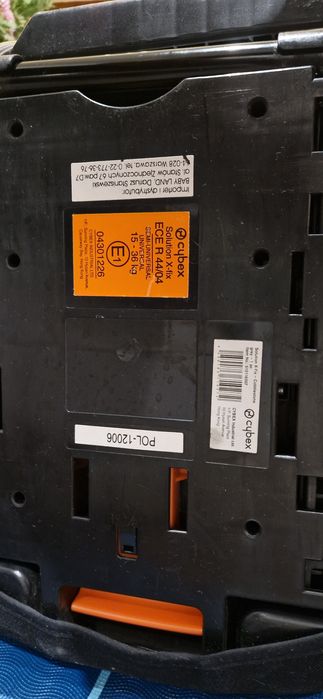 Fotelik Cybex Solution x-fix 15-36 kg