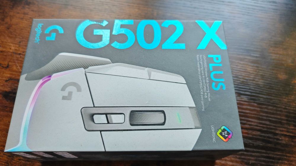 Myszka Logitech G502 X Plus - bezprzewodowa biała