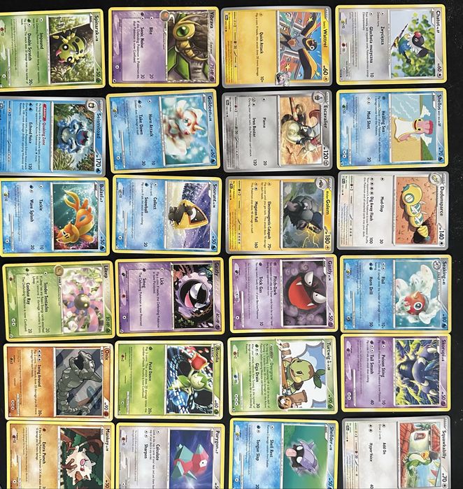 Zestaw 100kart pokemon