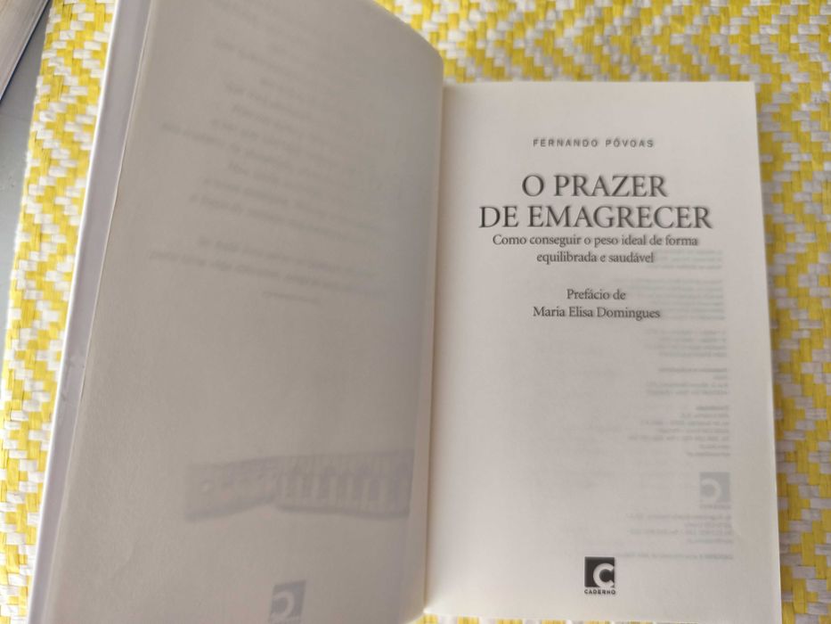 O PRAZER DE EMAGRECER
de Fernando Póvoas