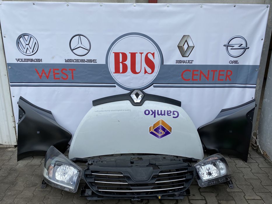 Разборка Renault Traffic 3 капот бампер фара телевізор Решітка