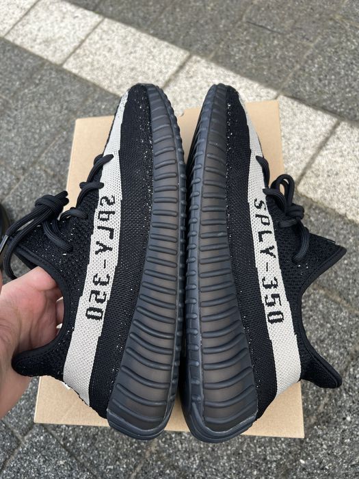 Adidas Yeezy Boost 350 V2 Oreo sneakersy niskie czarne 45 1/3