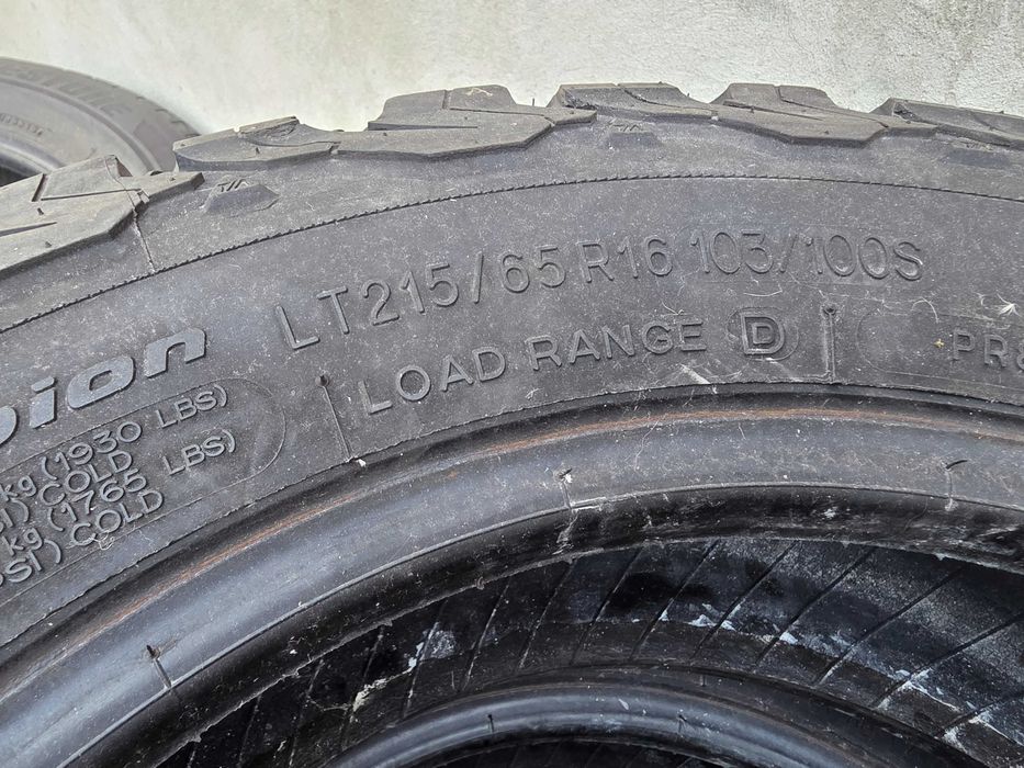 Резина BF Goodrich all terrain 215/65 r16