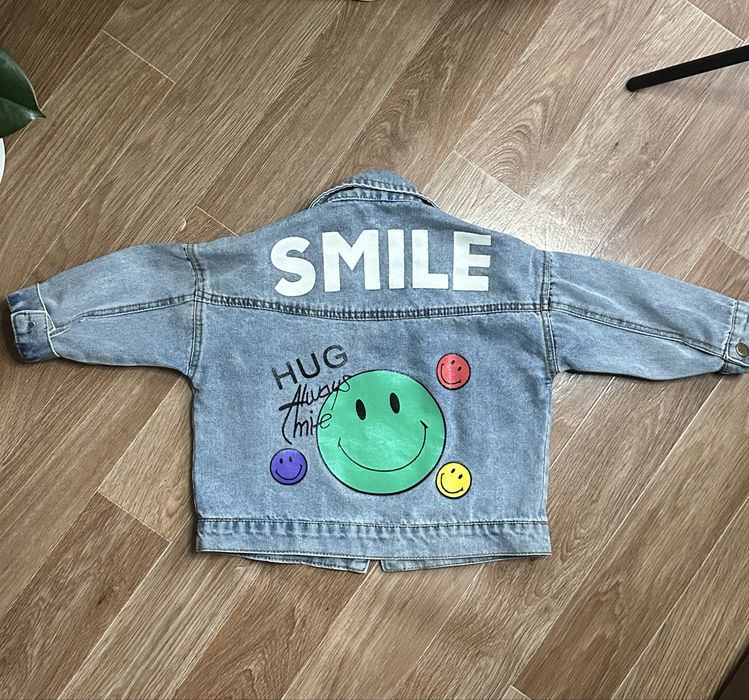 Джинсовий піджак дитячий. Джинсовка