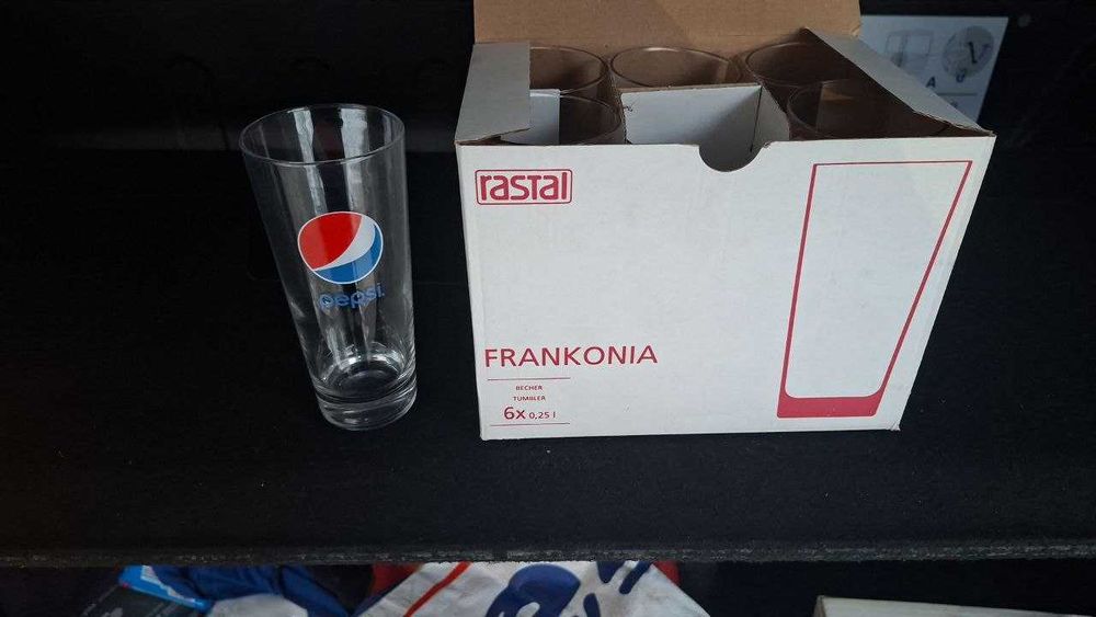 Spredam nowy zestaw szklanek Pepsi 6 szt