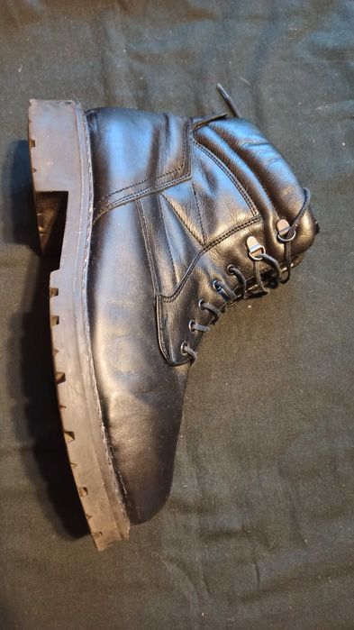 ботнки мужские 42 размер стелька 27см кожа зима OBTO