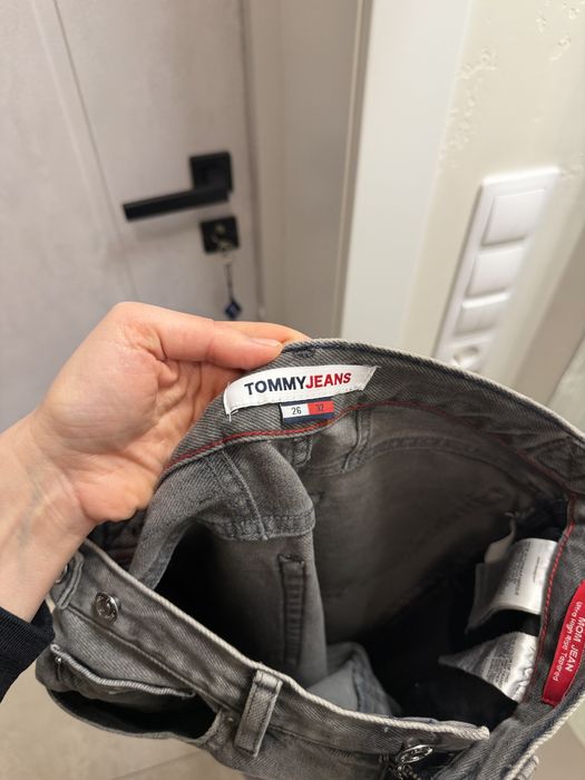 Джинси xs-s сірі Tommy Hilfiger Massimo Dutti